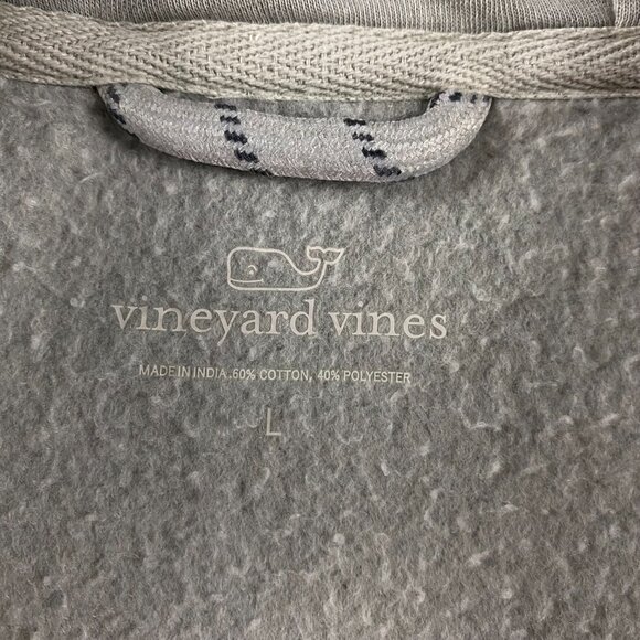 Vineyard Vines Hoodie Women's Large Sun Faded Fishbones Living The Good Life - Picture 7 of 13
